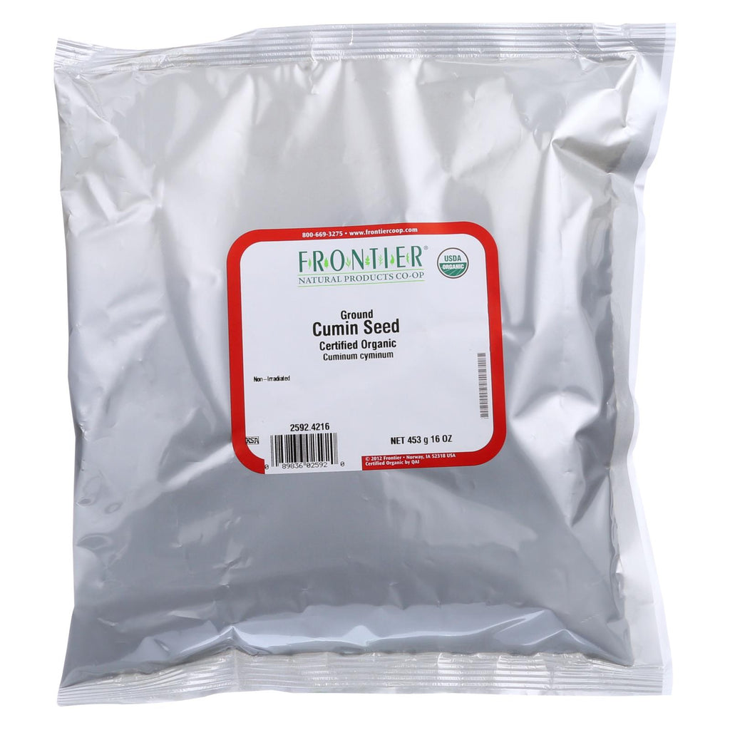 Frontier Herb Cumin Seed Powder - Organic - Ground - Bulk - 1 Lb - Lakehouse Foods