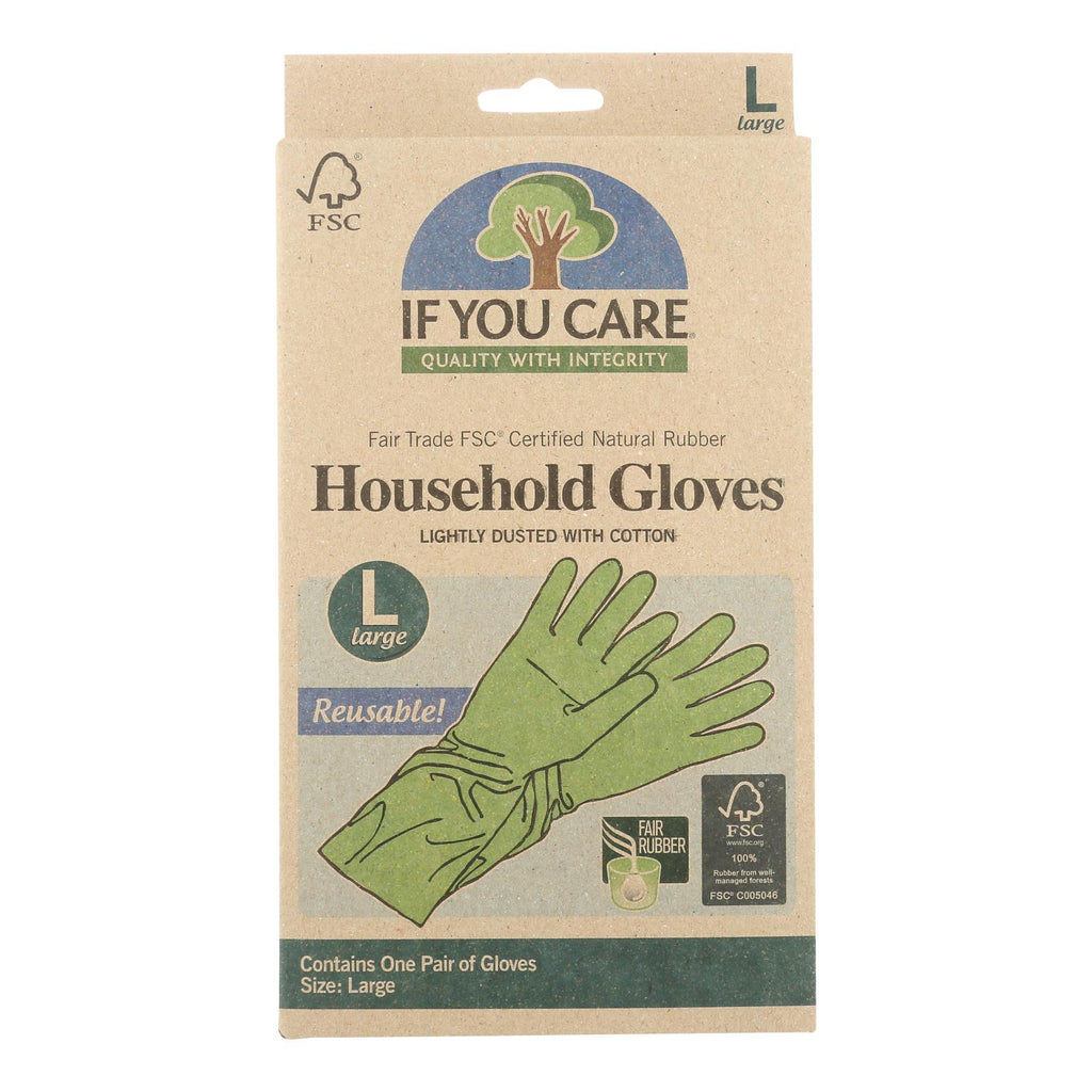 If You Care Household Gloves - Large - 12 Pairs - Lakehouse Foods