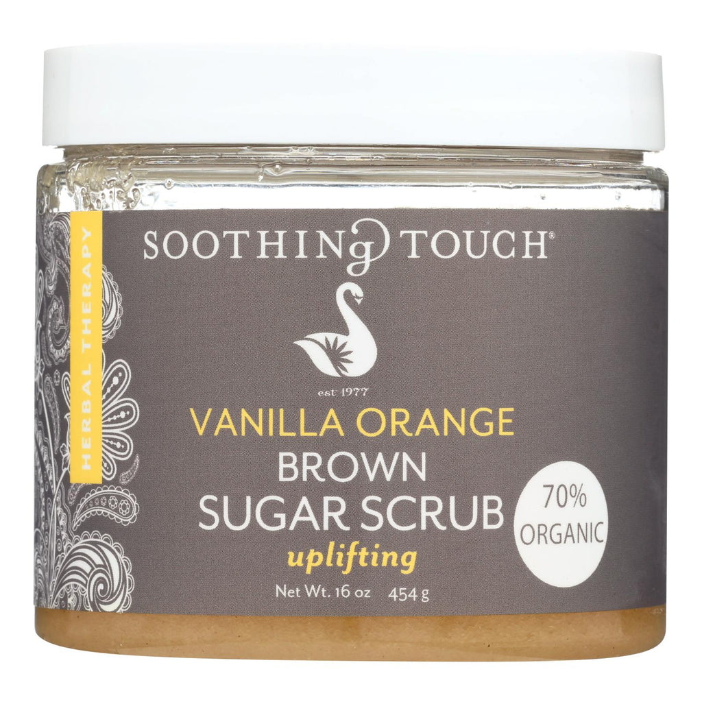 Soothing Touch Brown Sugar Scrub - Vanilla Orange - 16 Oz - Lakehouse Foods