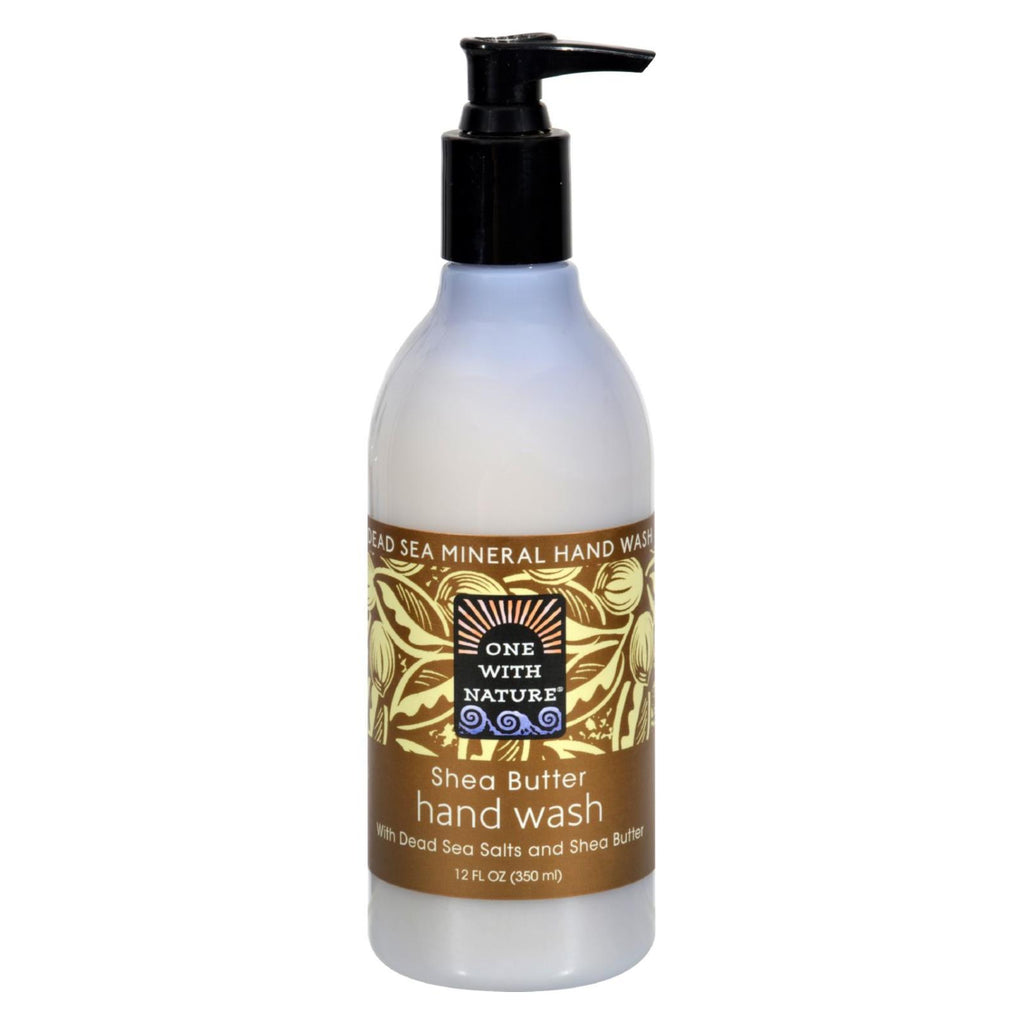 One With Nature Dead Sea Mineral Moisturizing Hand Wash Shea Butter - 12 Fl Oz - Lakehouse Foods