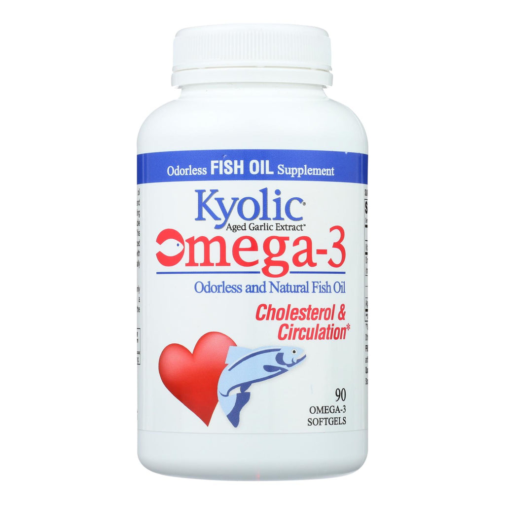 Kyolic - Aged Garlic Extract Epa Cardiovascular - 90 Softgels - Lakehouse Foods