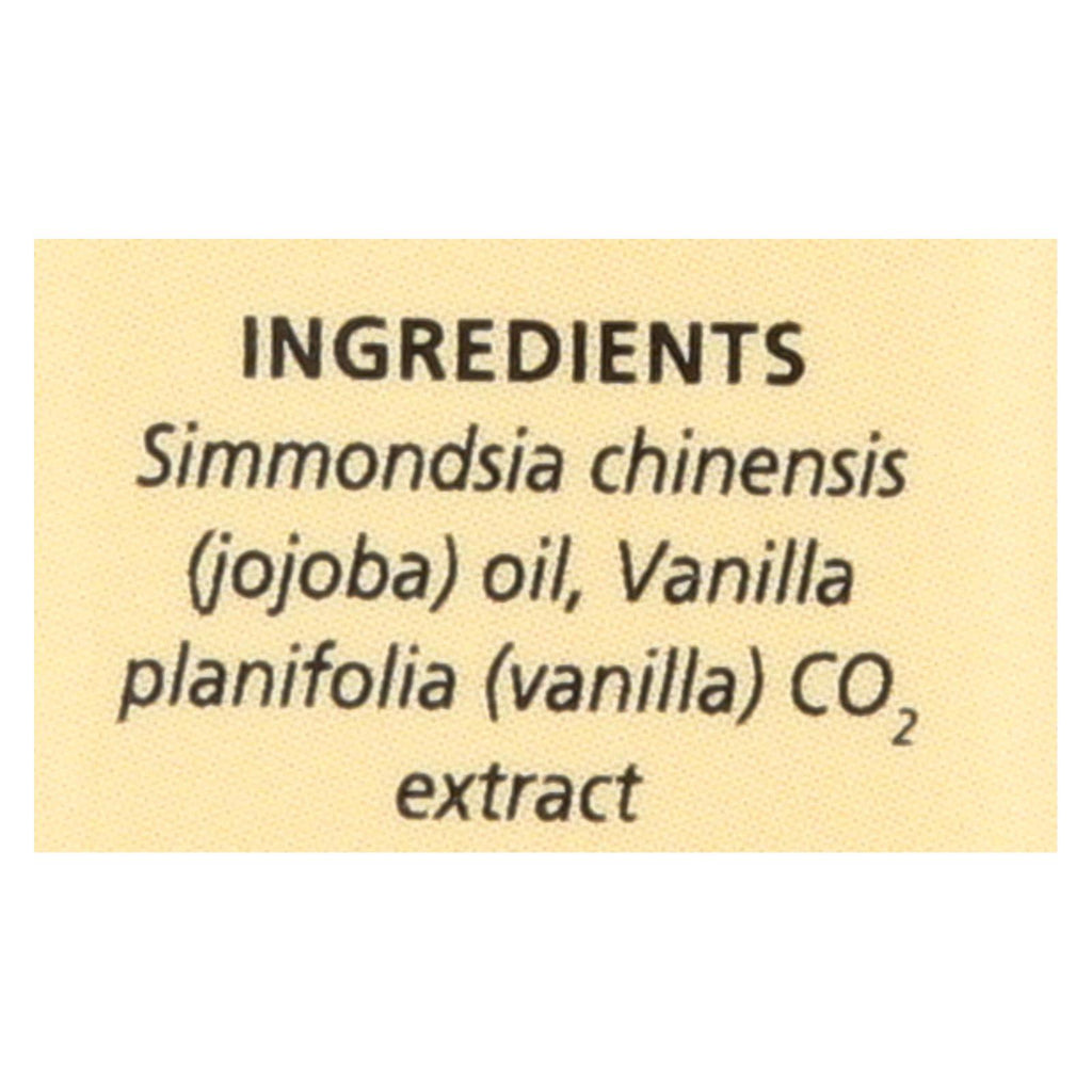Aura Cacia - Vanilla In Jojoba Oil - 0.5 Fl Oz - Lakehouse Foods