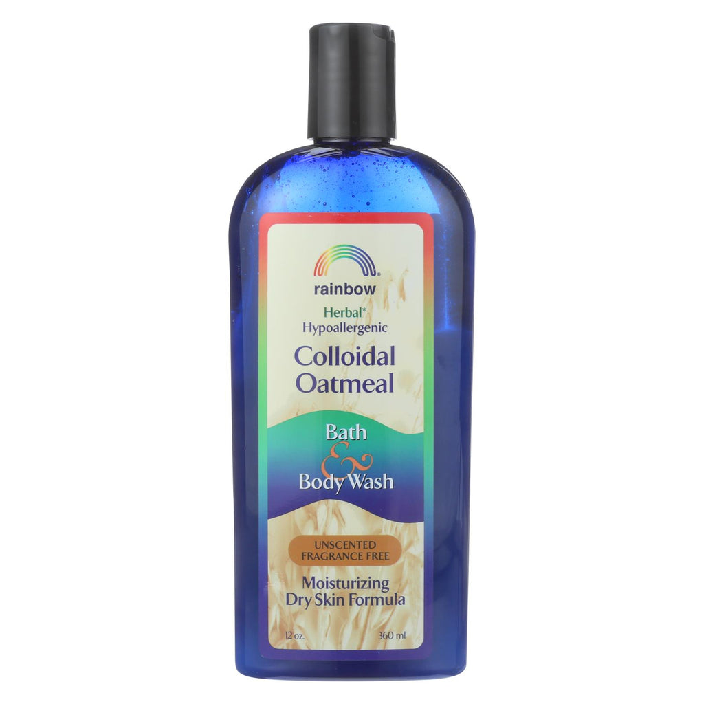 Rainbow Research Colloidal Oatmeal Bath And Body Wash - Fragrance Free - 12 Oz - Lakehouse Foods