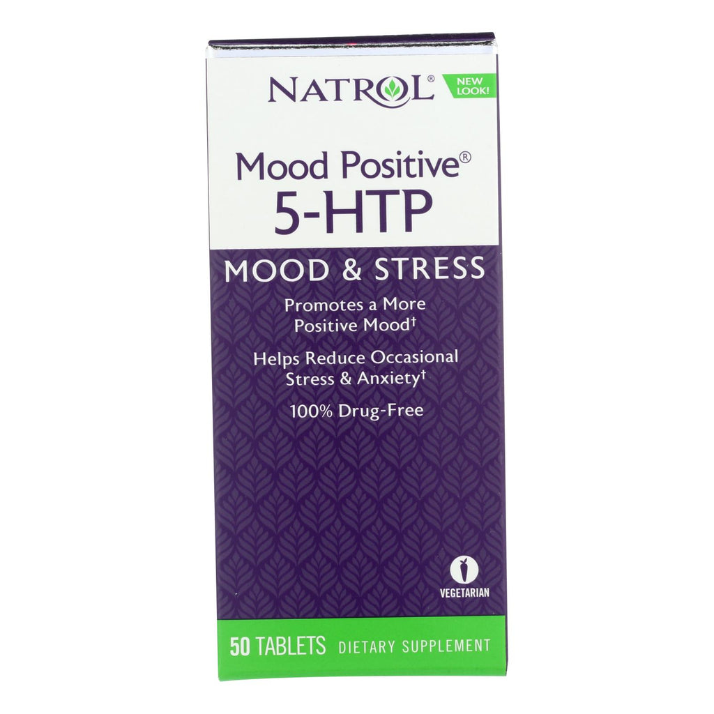 Natrol Mood Positive 5-htp - 50 Tablets - Lakehouse Foods