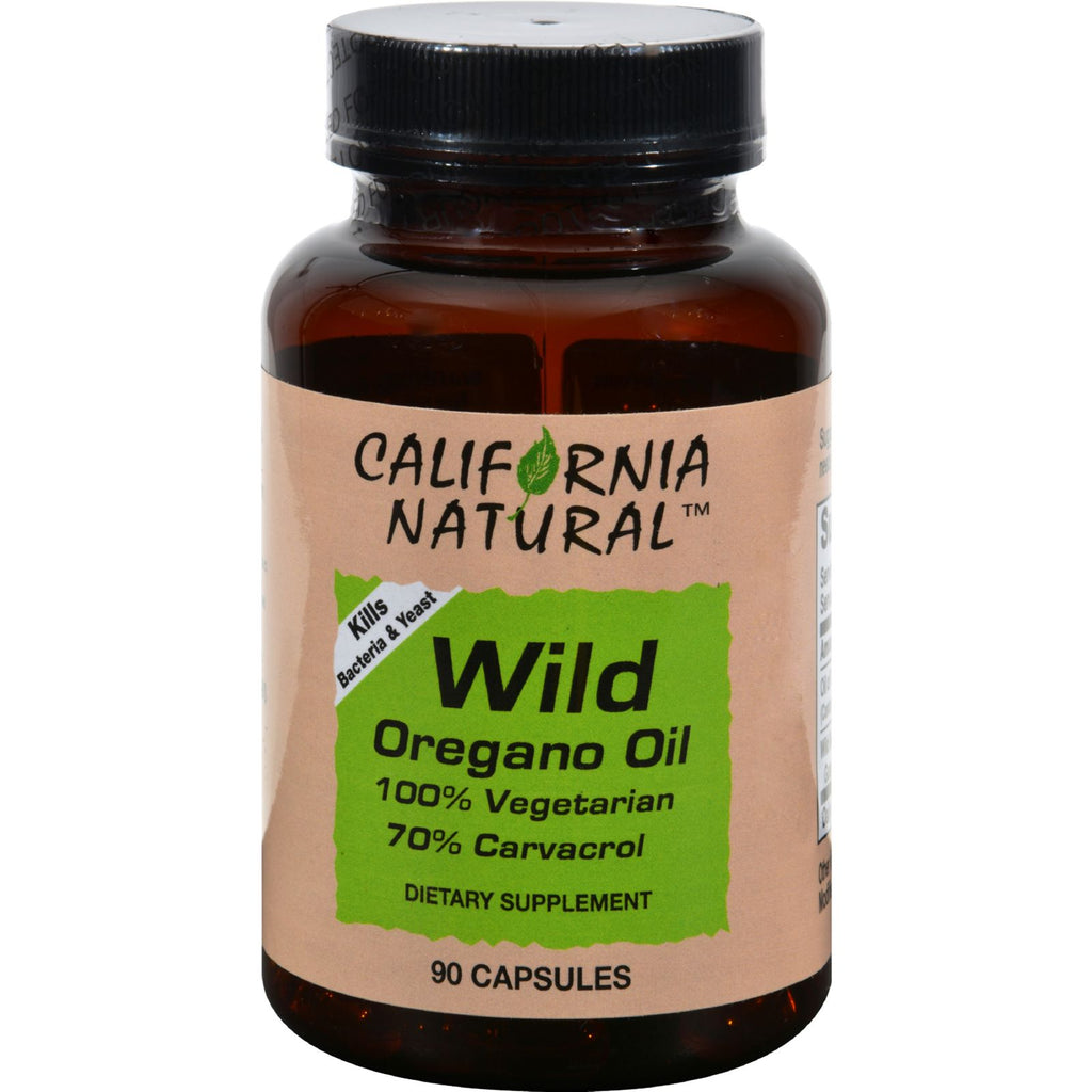 California Natural Wild Oregana Oil - 400 Mg - 90 Capsules - Lakehouse Foods