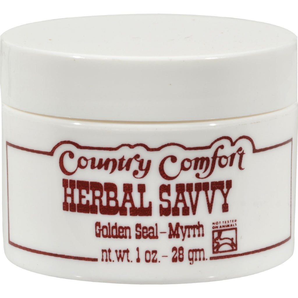 Country Comfort Herbal Savvy Golden Seal-myrrh - 2 Oz - Lakehouse Foods