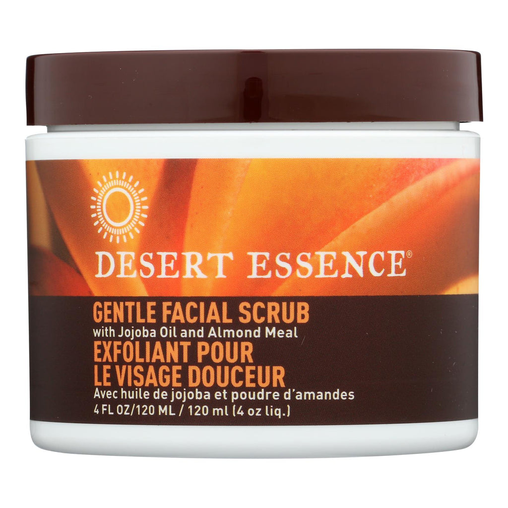 Desert Essence - Facial Scrub Gentle Stimulating - 4 Fl Oz - Lakehouse Foods