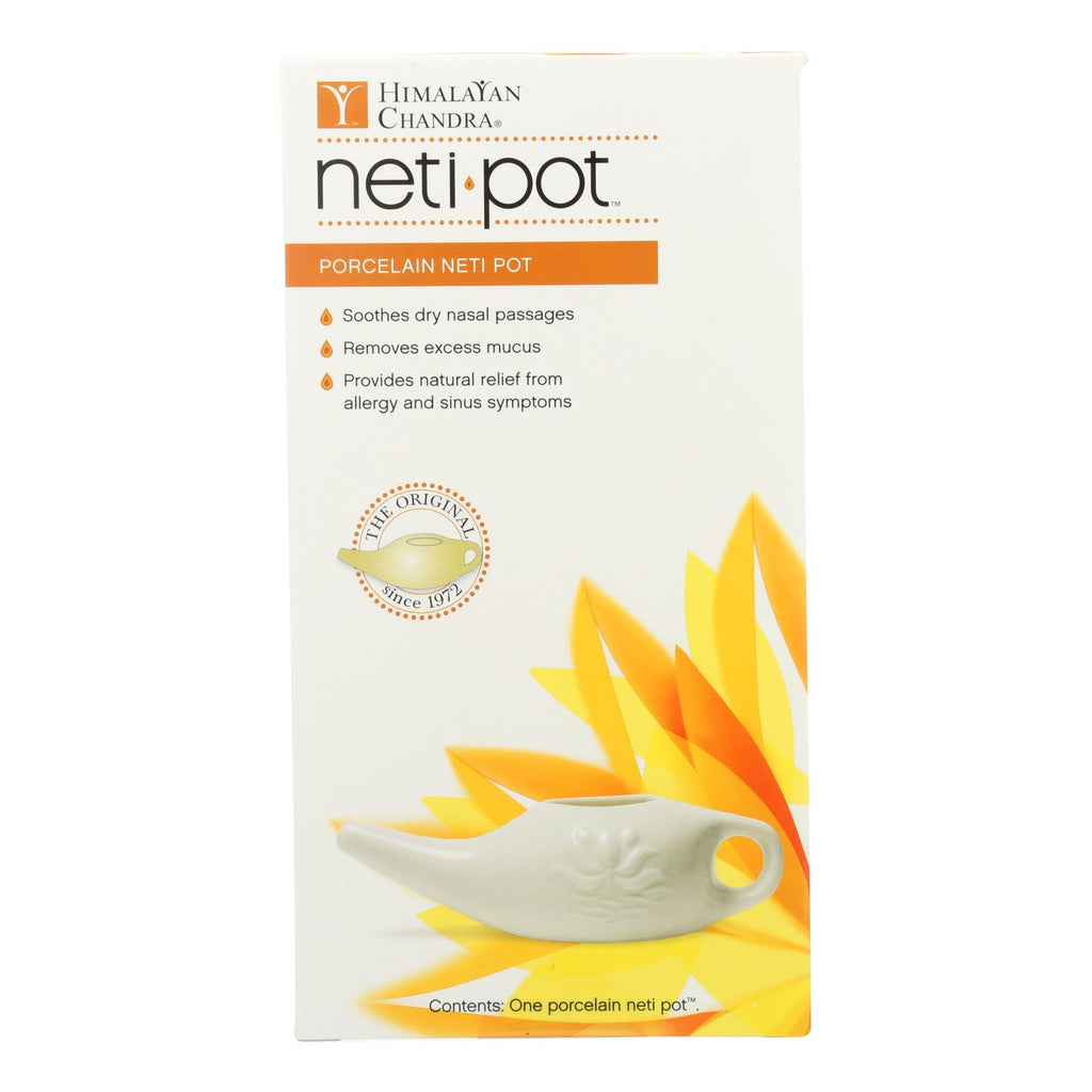 Himalayan Institute Neti Wash Ceramic Neti Pot - 1 Pot - Lakehouse Foods