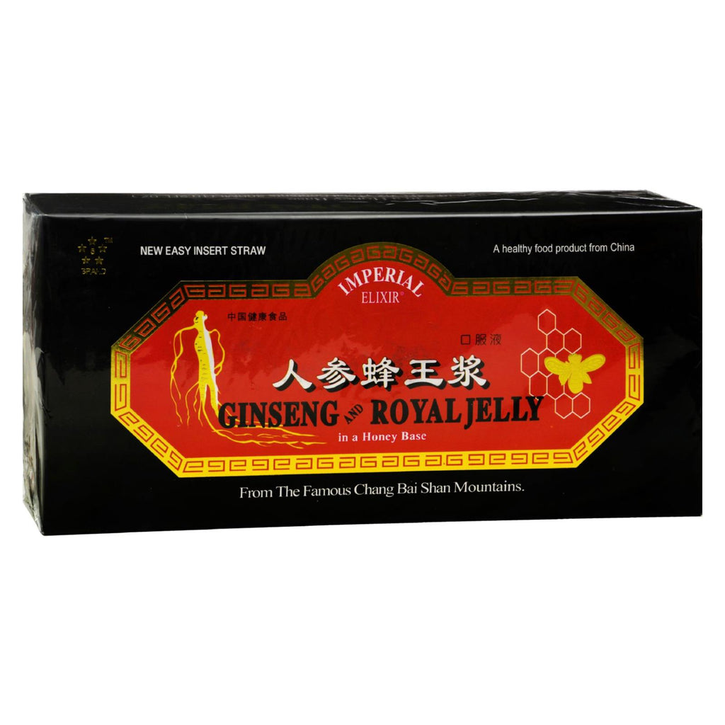 Imperial Elixir Ginseng And Royal Jelly - 10 Mg - 30 Bottles - Lakehouse Foods