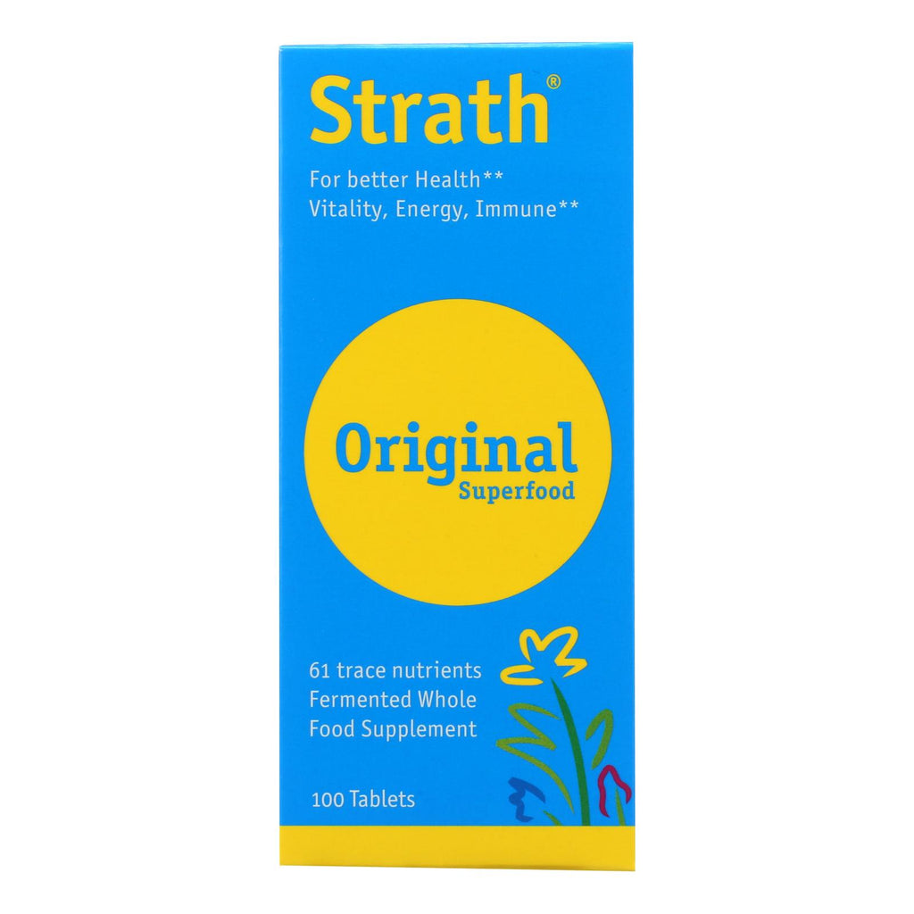 Bio-strath Whole Food Supplement - Stress And Fatigue Formula - 100 Tablets - Lakehouse Foods