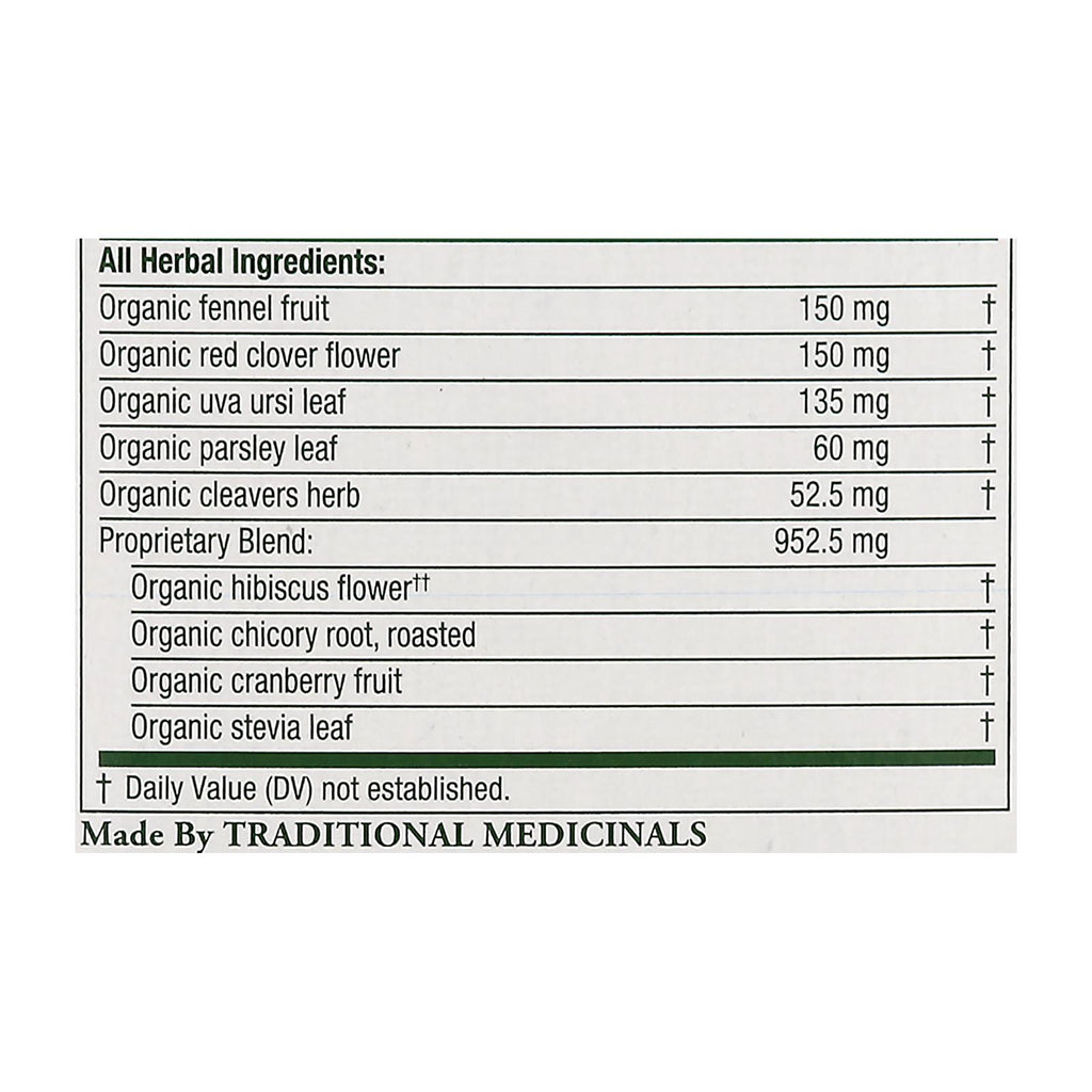 Traditional Medicinals Organic Weightless Cranberry Herbal Tea - 16 Tea Bags - Case Of 6 - Lakehouse Foods