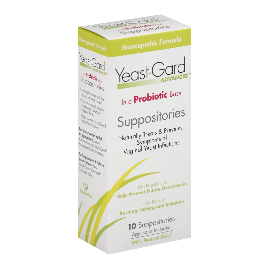 Women's Health Yeast-gard Advanced Suppositories - 10 Suppositories - Lakehouse Foods