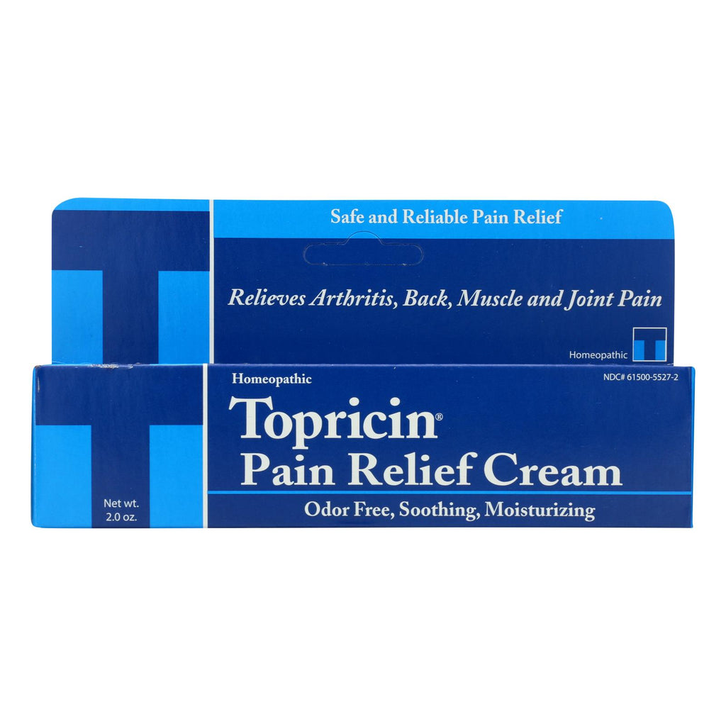 Topricin Anti-inflammatory Pain Relief Cream - 2 Oz - Lakehouse Foods