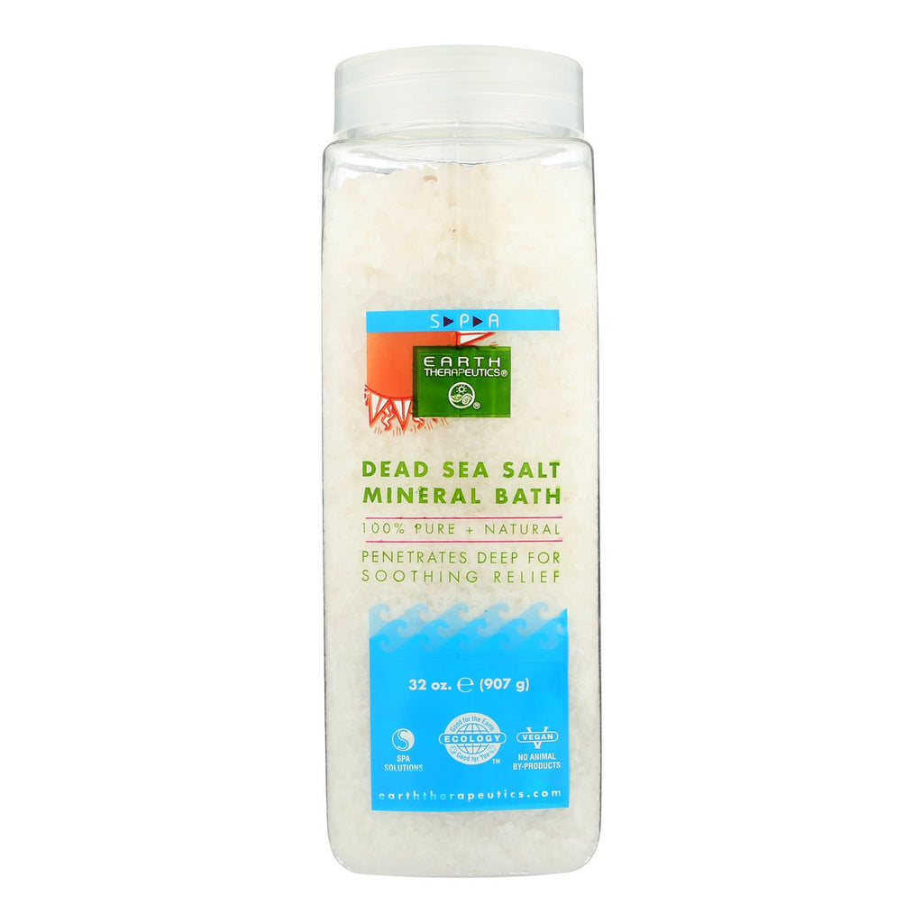 Earth Therapeutics Dead Sea Salt Mineral Bath - 32 Oz - Lakehouse Foods