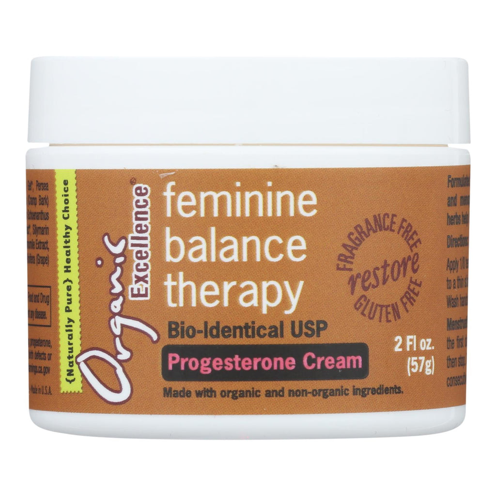 Organic Excellence Feminine Balance Therapy - 2 Oz - Lakehouse Foods