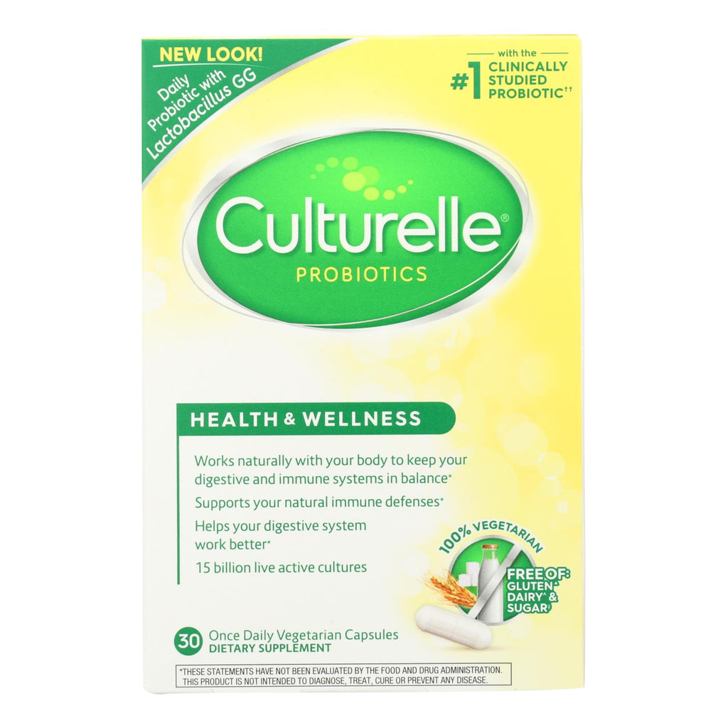 Culturelle - Probiotic - 30 Vegetable Capsules - Lakehouse Foods