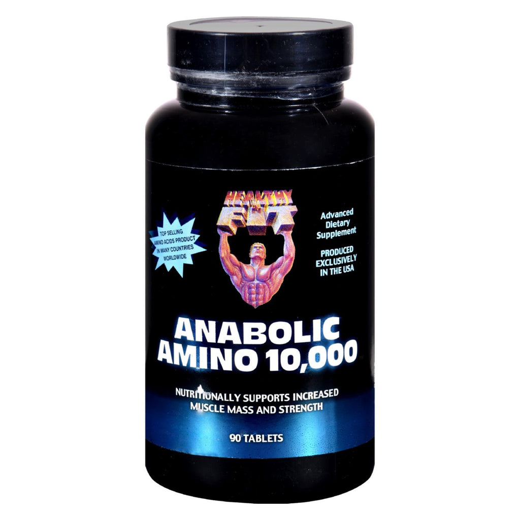 Healthy 'n Fit Anabolic Amino 10000 - 90 Tablets - Lakehouse Foods