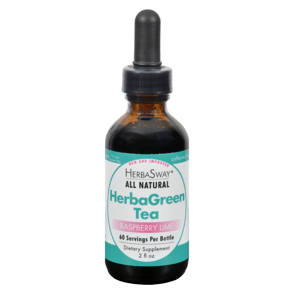 Herbasway Laboratories Herbagreen Tea Raspberry Lime - 2 Fl Oz - Lakehouse Foods
