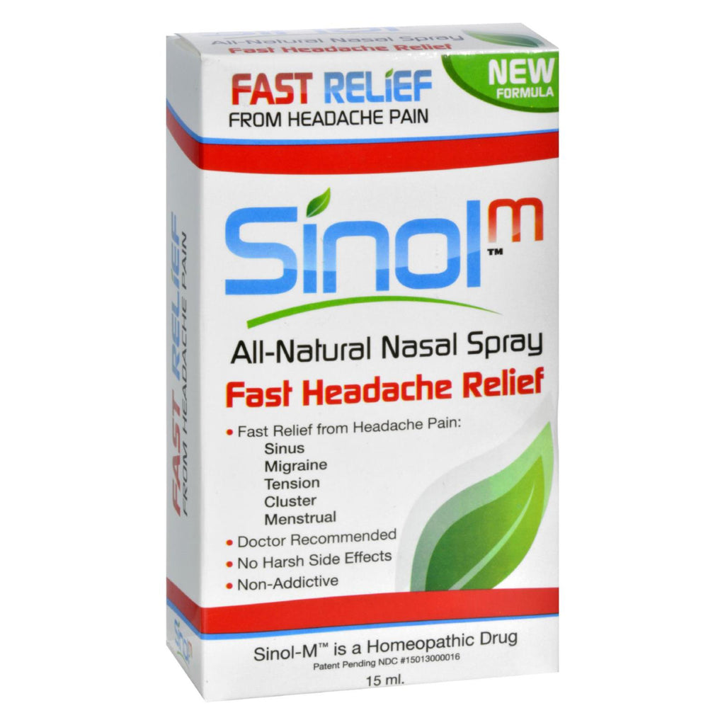 Sinol Headache Relief Nasal Spray - 15 Fl Oz - Lakehouse Foods