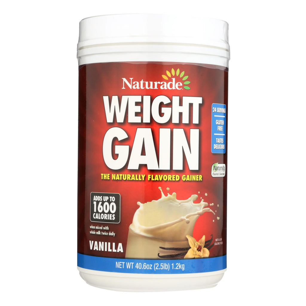 Naturade Weight Gain Vanilla - 40 Oz - Lakehouse Foods
