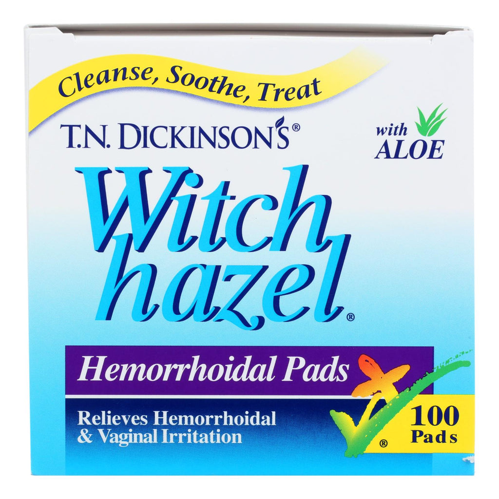 Dickinson Brands Hemorrhoidal Pads - 100 Pads - Lakehouse Foods
