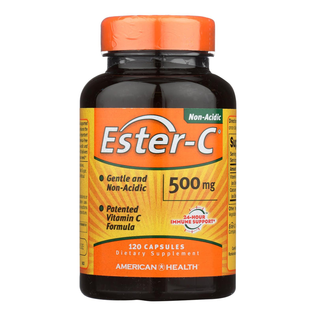 American Health - Ester-c - 500 Mg - 120 Capsules - Lakehouse Foods