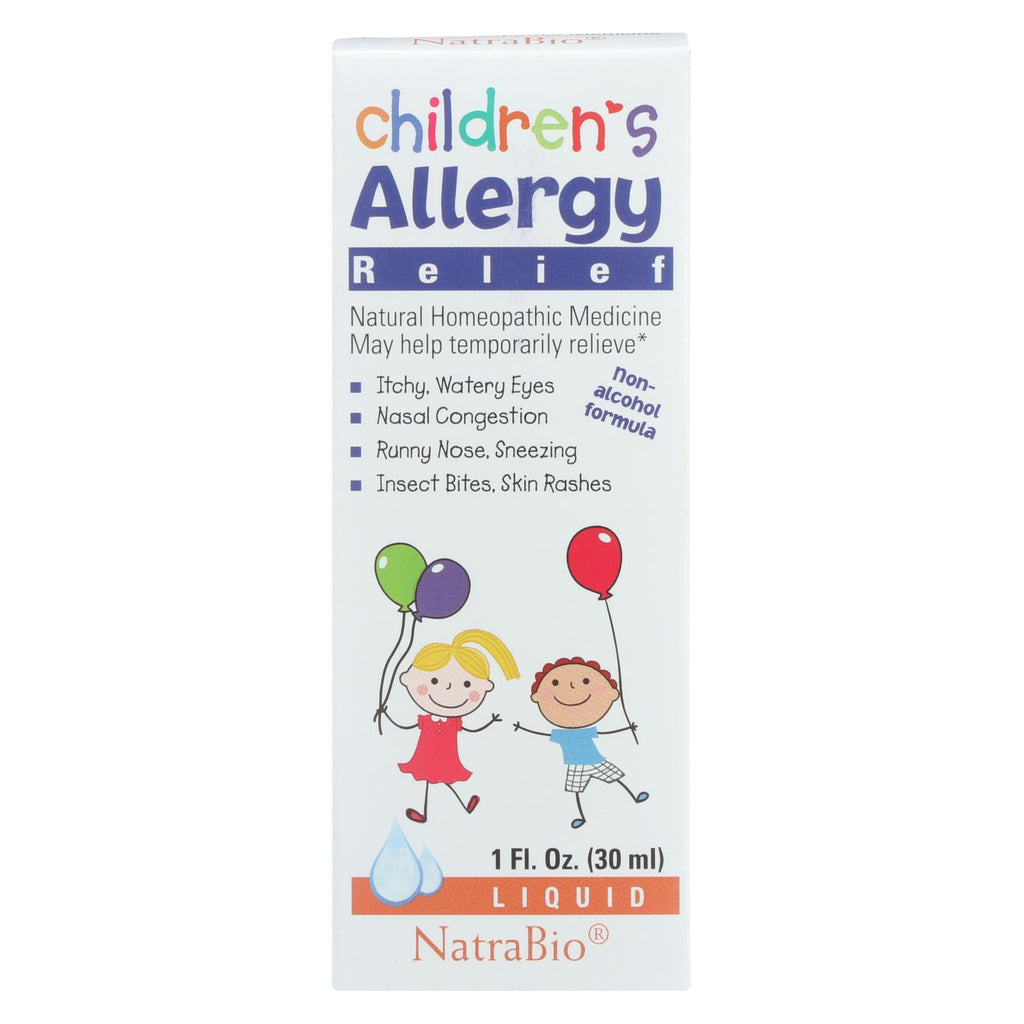 Natrabio Children's Allergy Relief - 1 Fl Oz - Lakehouse Foods
