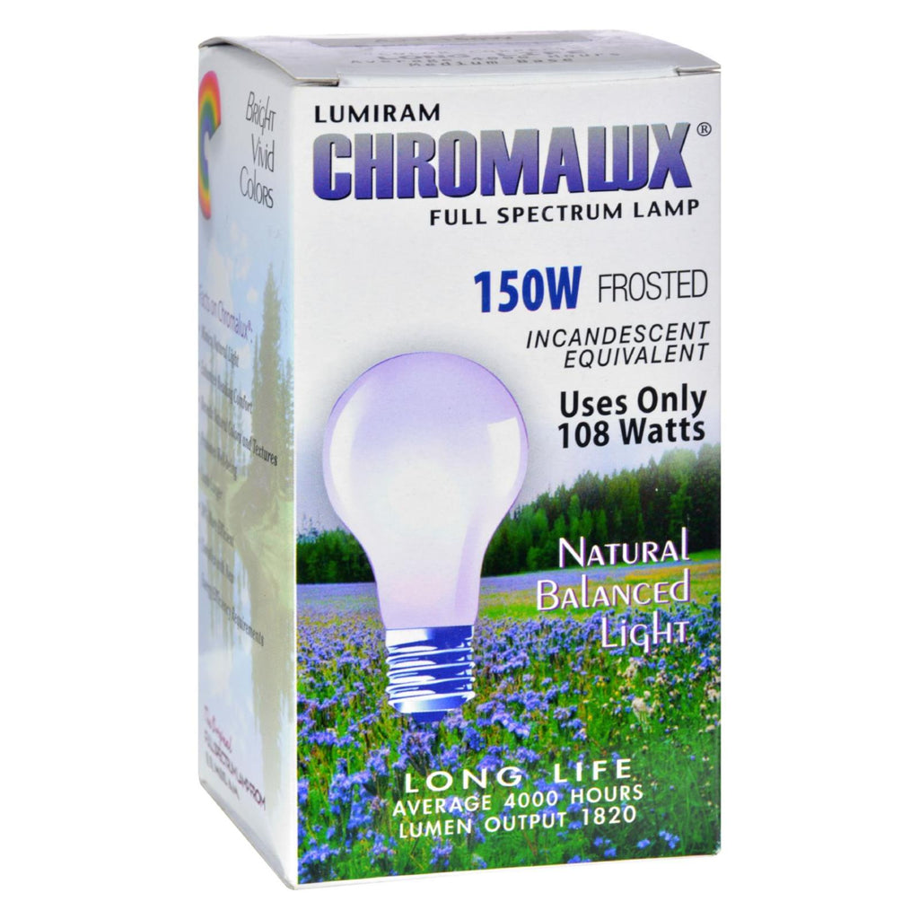 Chromalux Frosted Light Bulb - 150 Watt - 150 Bulb - Lakehouse Foods