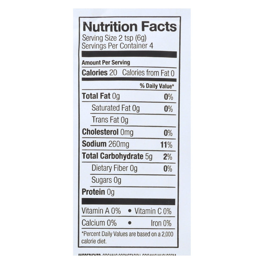 Simply Organic Seasoning Mix - Mushroom Sauce - Case Of 12 - 0.85 Oz. - Lakehouse Foods