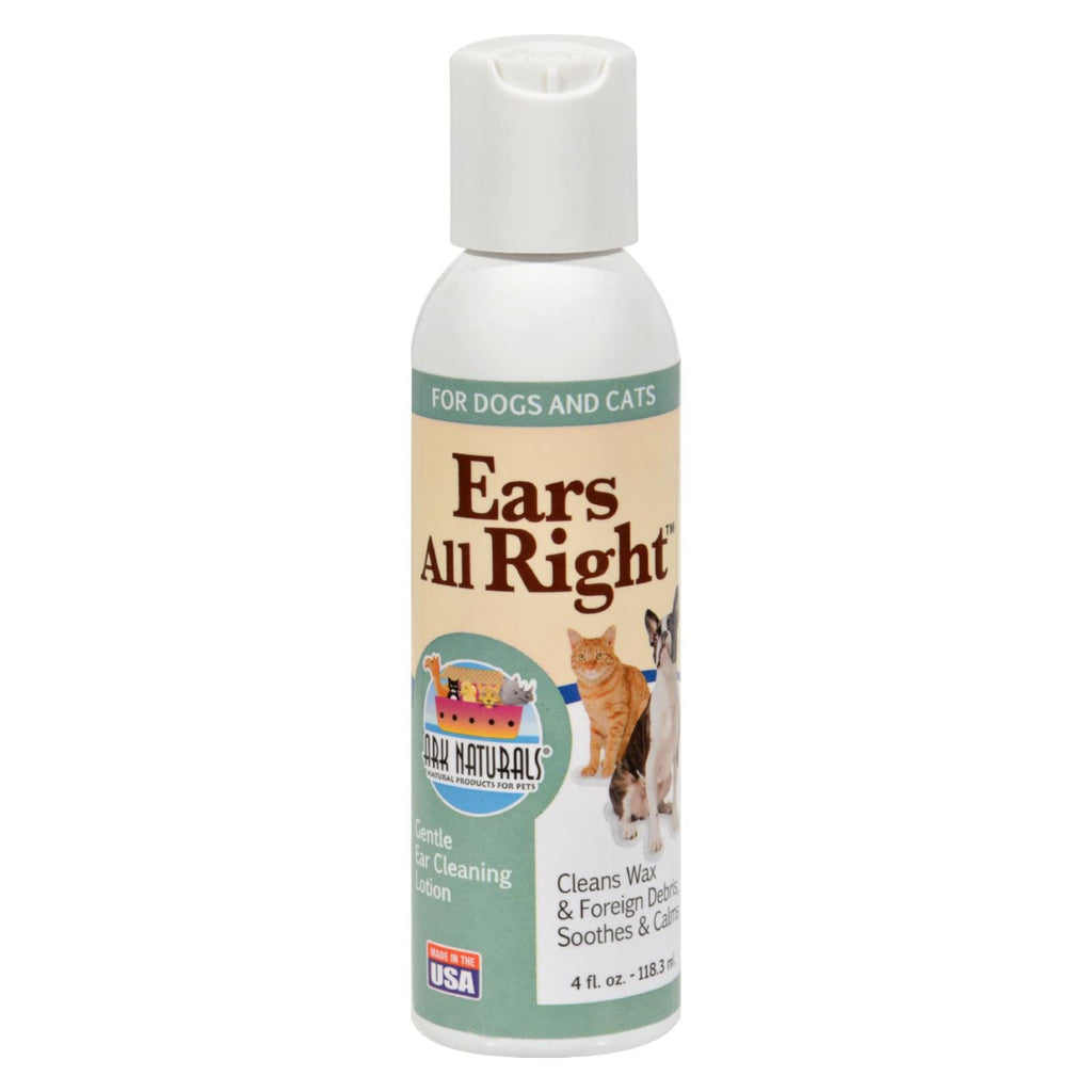 Ark Naturals Ears All Right Cleaning Lotion - 4 Fl Oz - Lakehouse Foods
