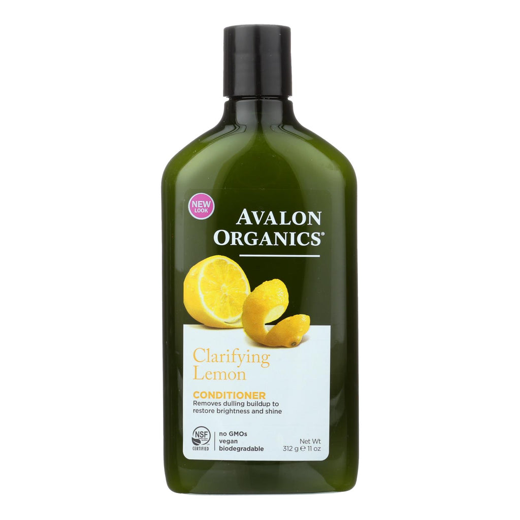 Avalon Organics Clarifying Conditioner Lemon - 11 Fl Oz - Lakehouse Foods