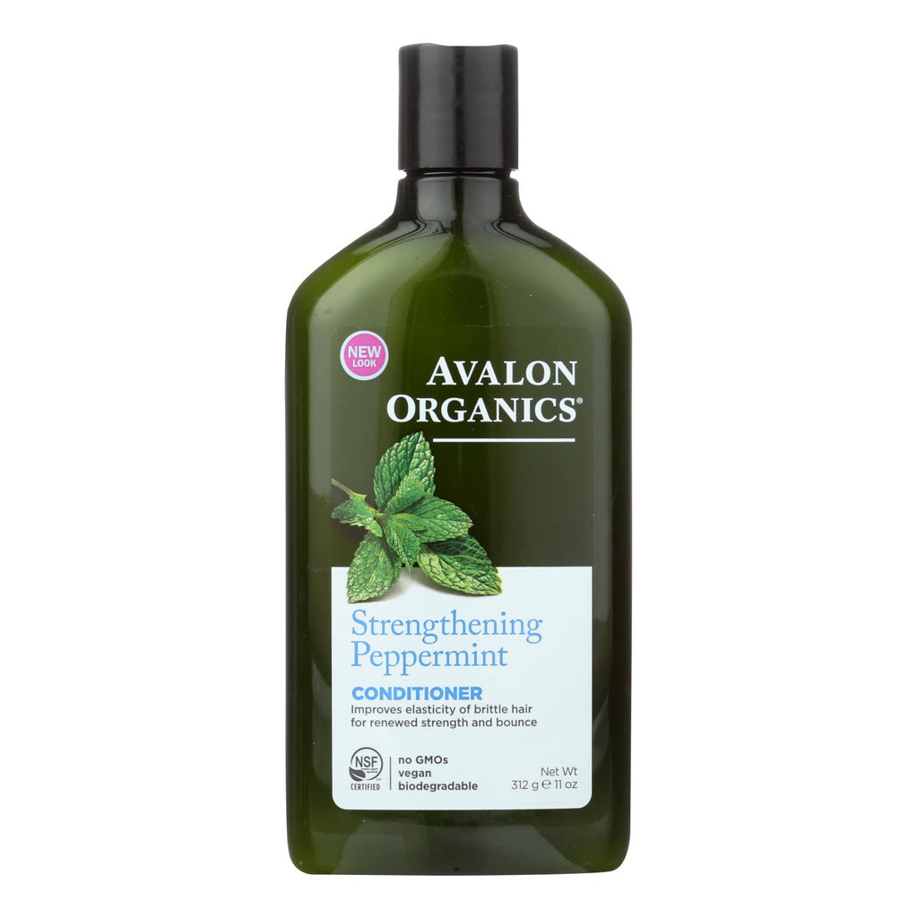 Avalon Organics Revitalizing Conditioner With Babassu Oil Peppermint - 11 Fl Oz - Lakehouse Foods