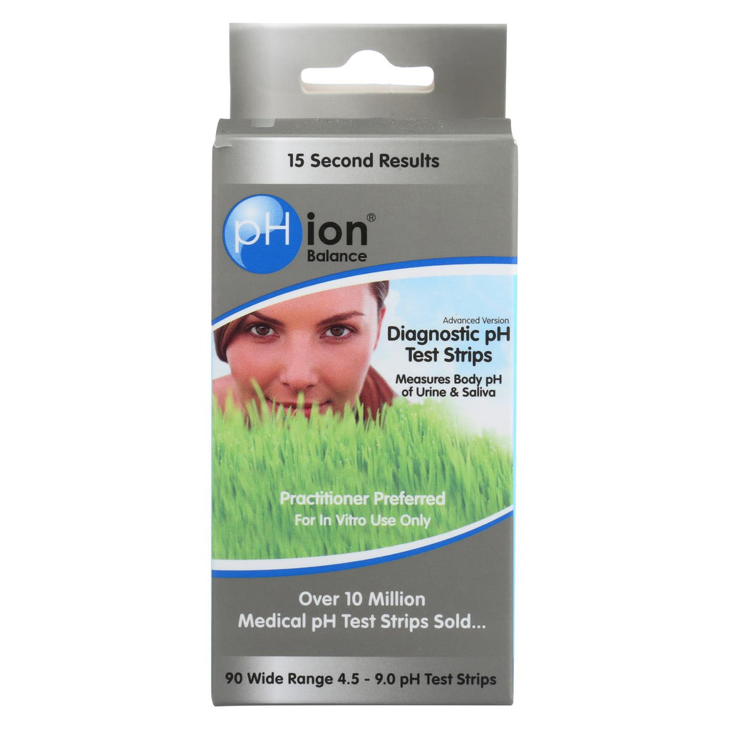 Phion Balance Diagnostic Ph Test Strips - 90 Pack - Lakehouse Foods