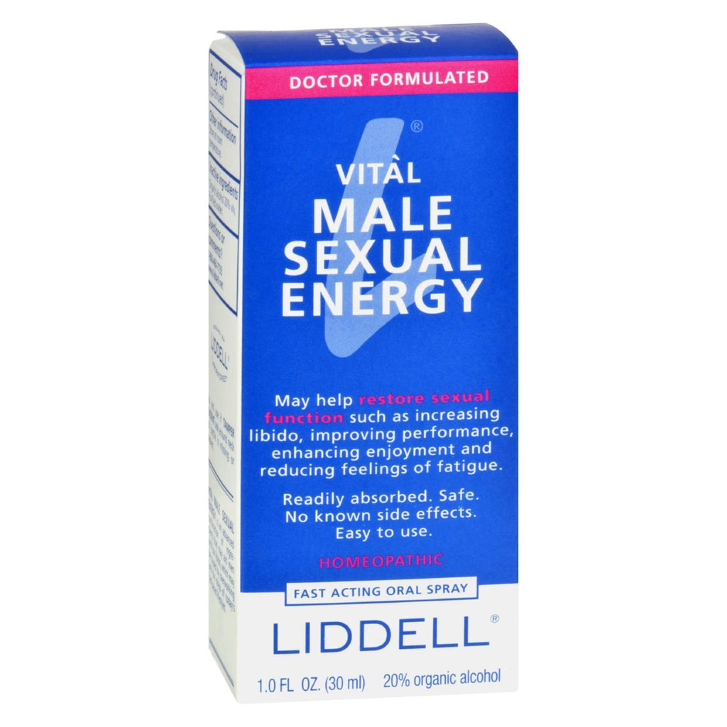 Liddell Homeopathic Energy Male - 1 Fl Oz - Lakehouse Foods