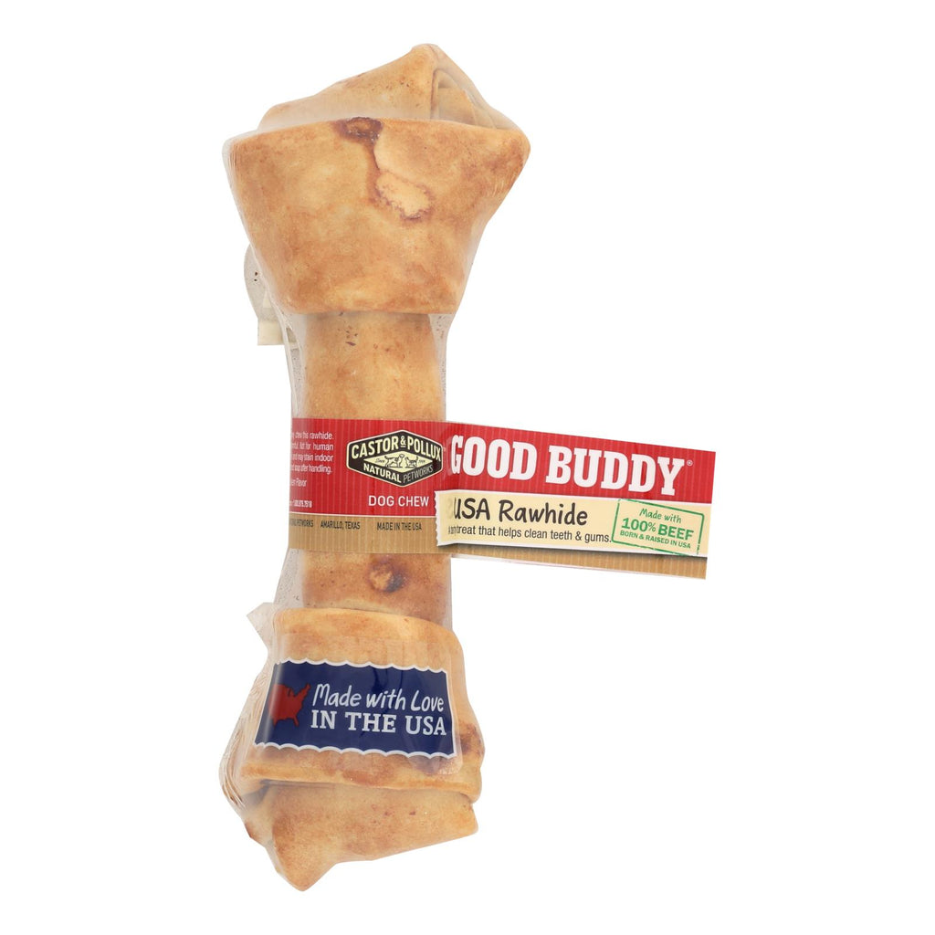 Castor And Pollux Good Buddy Rawhide Bone Dog Treat - 6-7 Inch - Case Of 12 - Lakehouse Foods