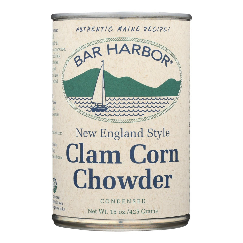 Bar Harbor - Clam And Corn Chowder - Case Of 6 - 15 Oz. - Lakehouse Foods