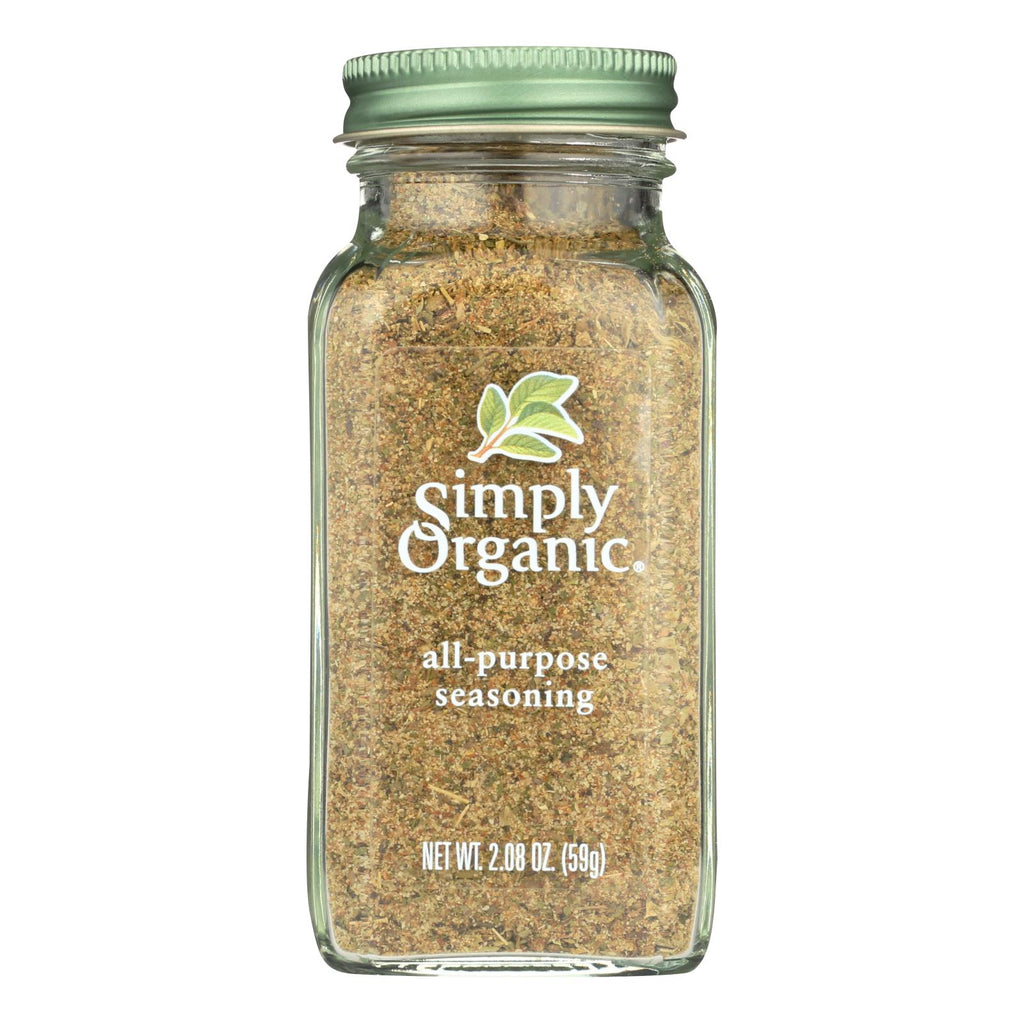 Simply Organic All Purpose Seasoning - Case Of 6 - 2.08 Oz. - Lakehouse Foods