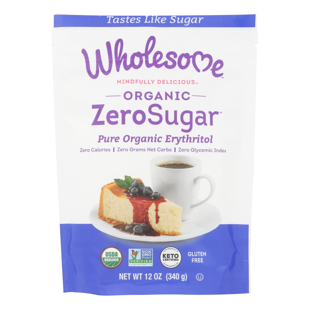 Wholesome Sweeteners Sweetener - All Natural - Calorie Free - Zero - Pouch - 12 Oz - Case Of 8 - Lakehouse Foods