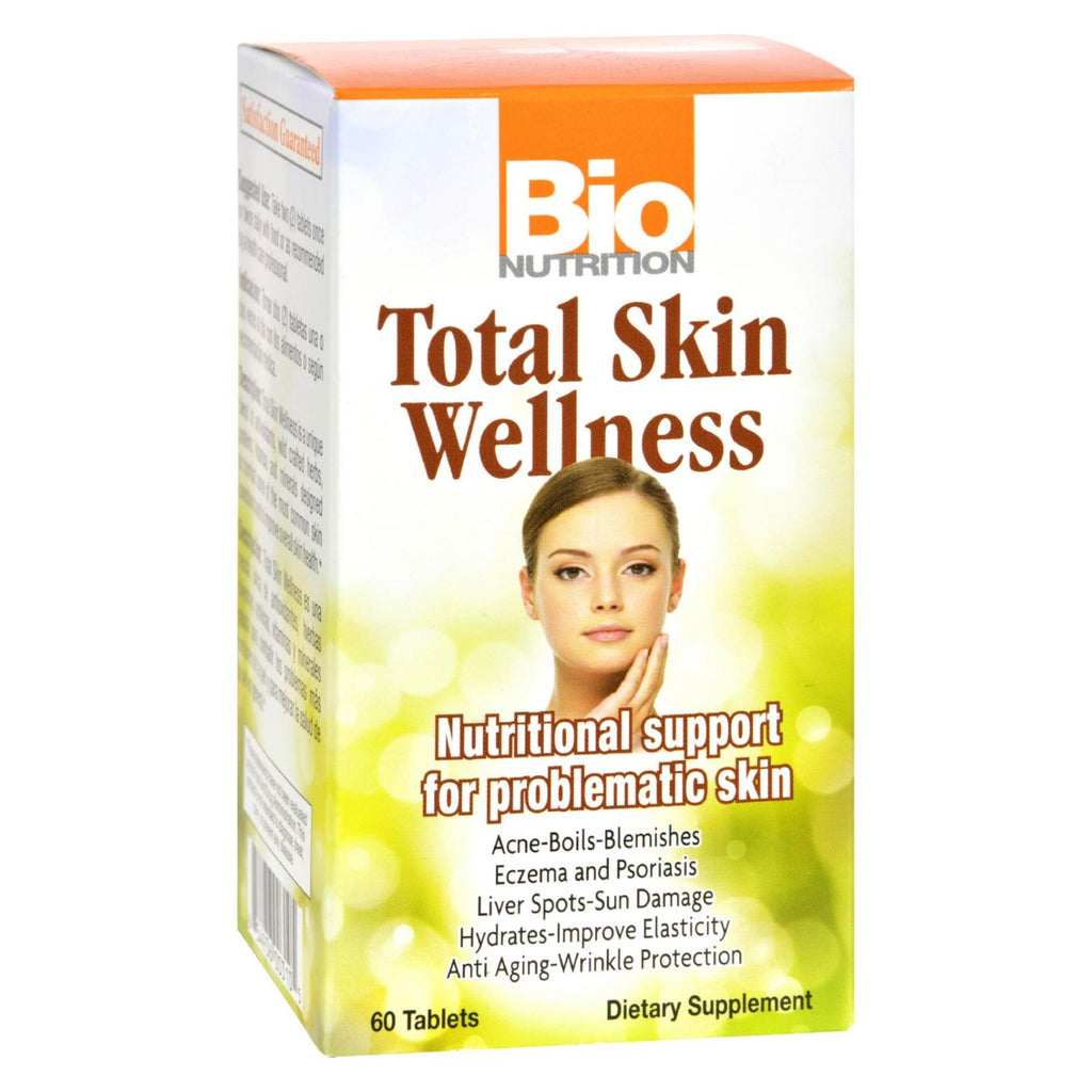 Bio Nutrition - Total Skin Wellness - 60 Tablets - Lakehouse Foods