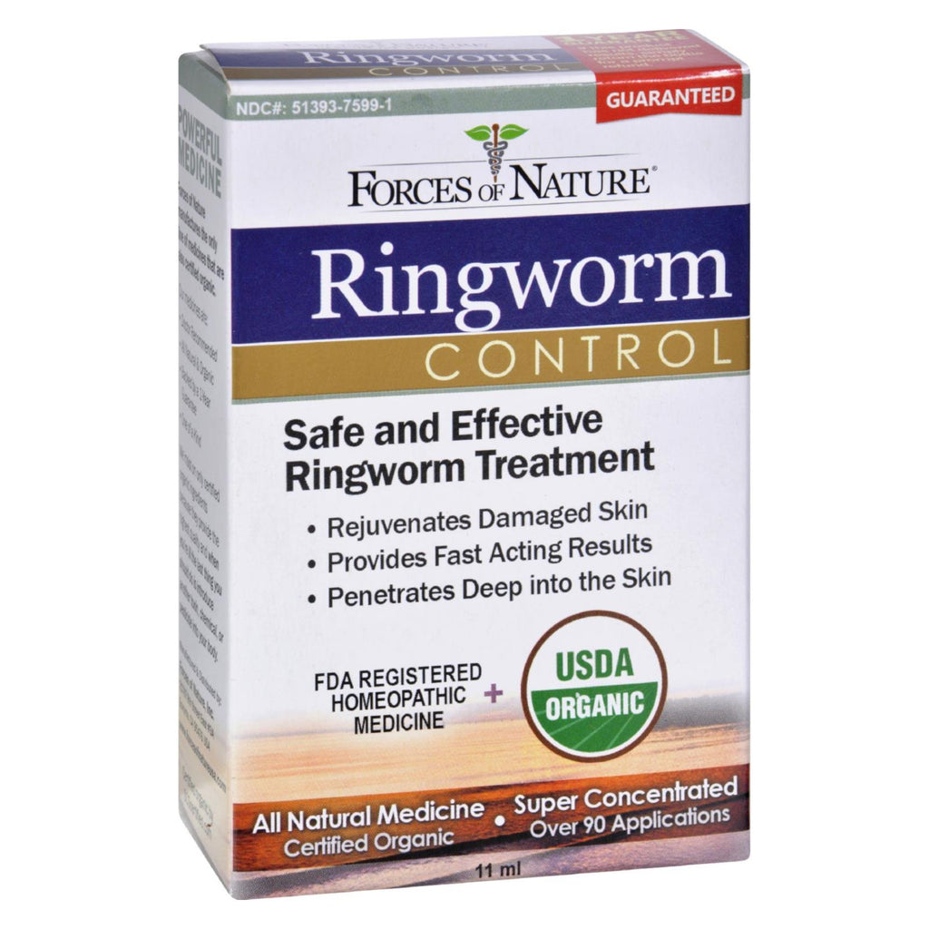 Forces Of Nature - Organic Ringworm Control - 11 Ml - Lakehouse Foods