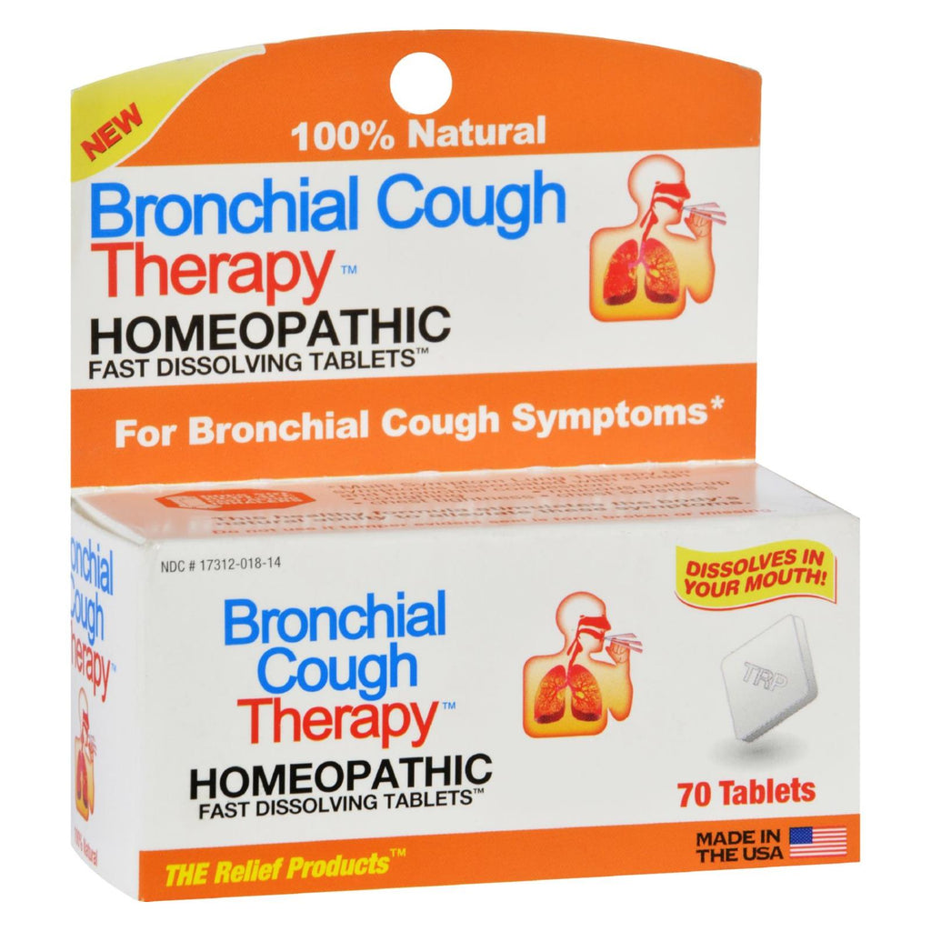 Trp Bronchial Cough Therapy - 70 Tablets - Lakehouse Foods