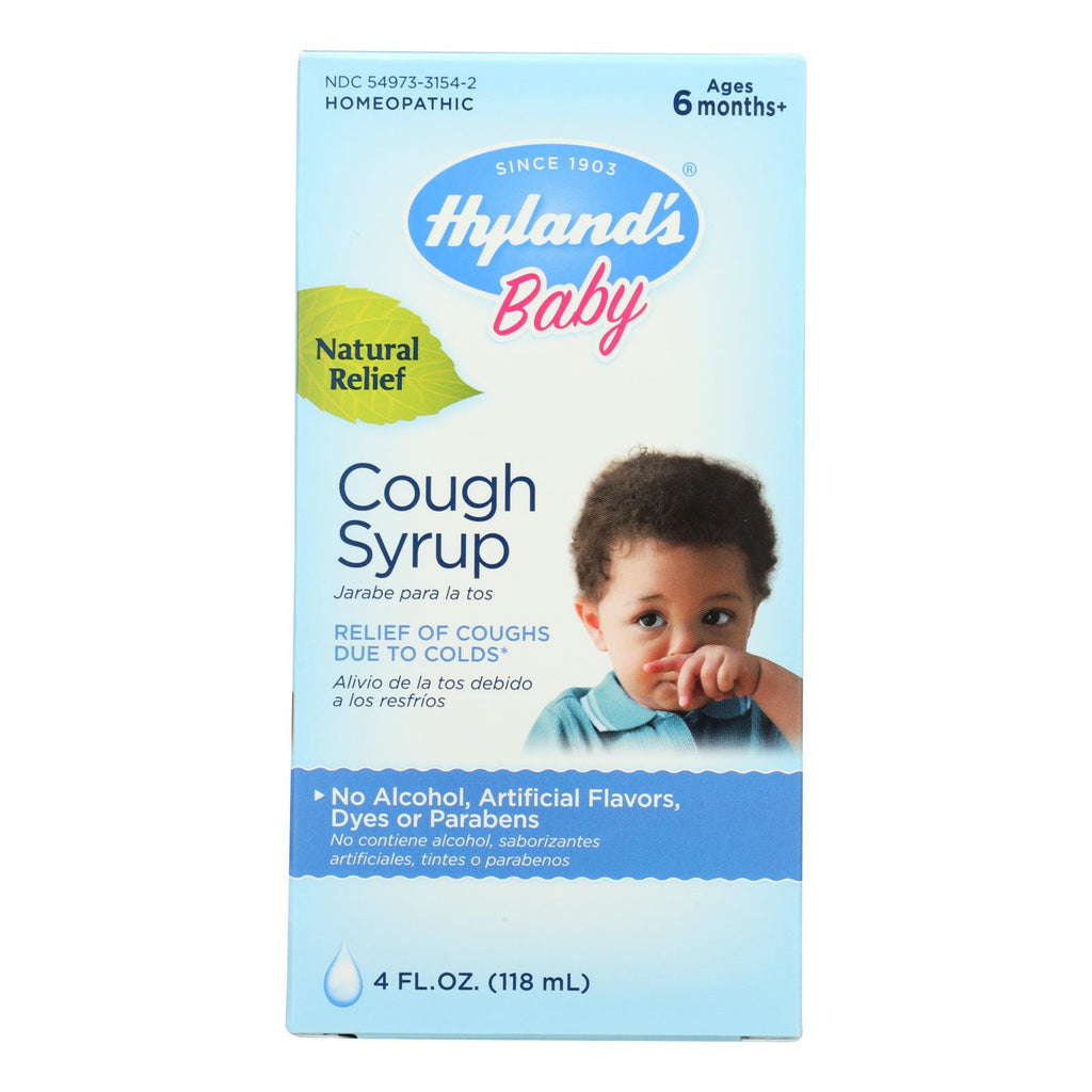 Hyland's Homeopathic Baby Cough Syrup - 4 Oz - Lakehouse Foods