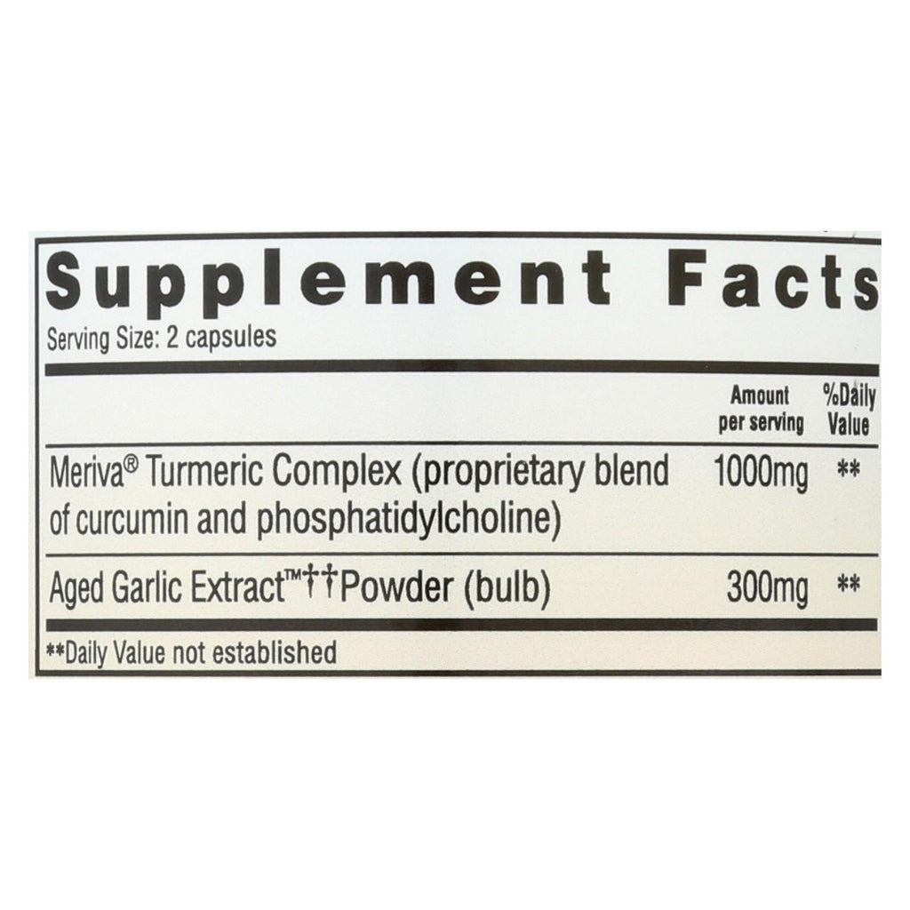 Kyolic - Curcumin - 100 Ct - Lakehouse Foods