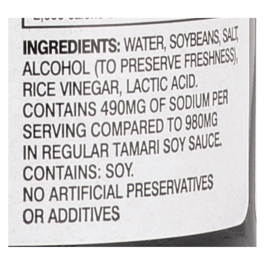 San - J Tamari Soy Sauce - Lite - Case Of 6 - 10 Fl Oz. - Lakehouse Foods