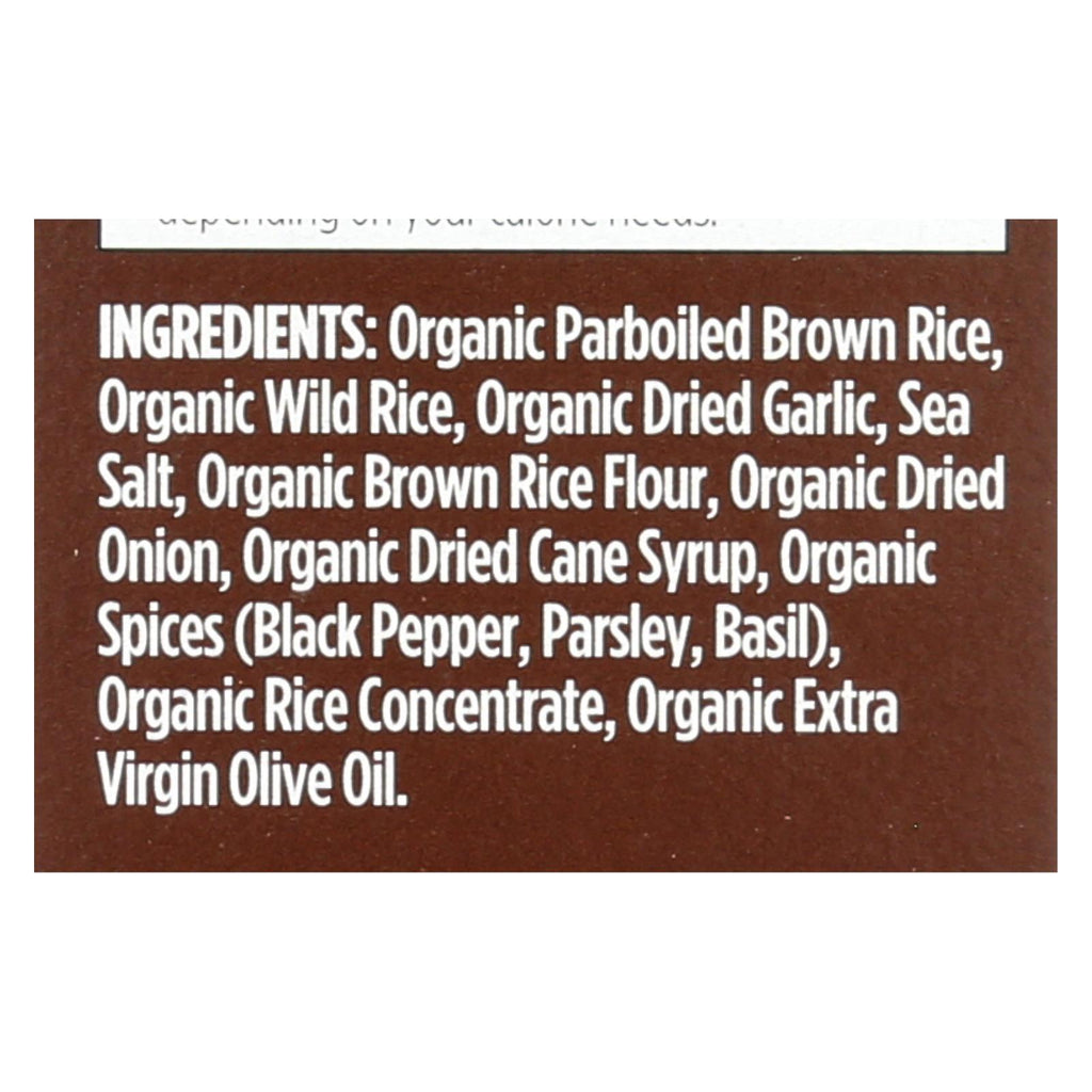 Lundberg Family Farms Whole Grain Rice And Wild Rice - Case Of 6 - 6 Oz. - Lakehouse Foods