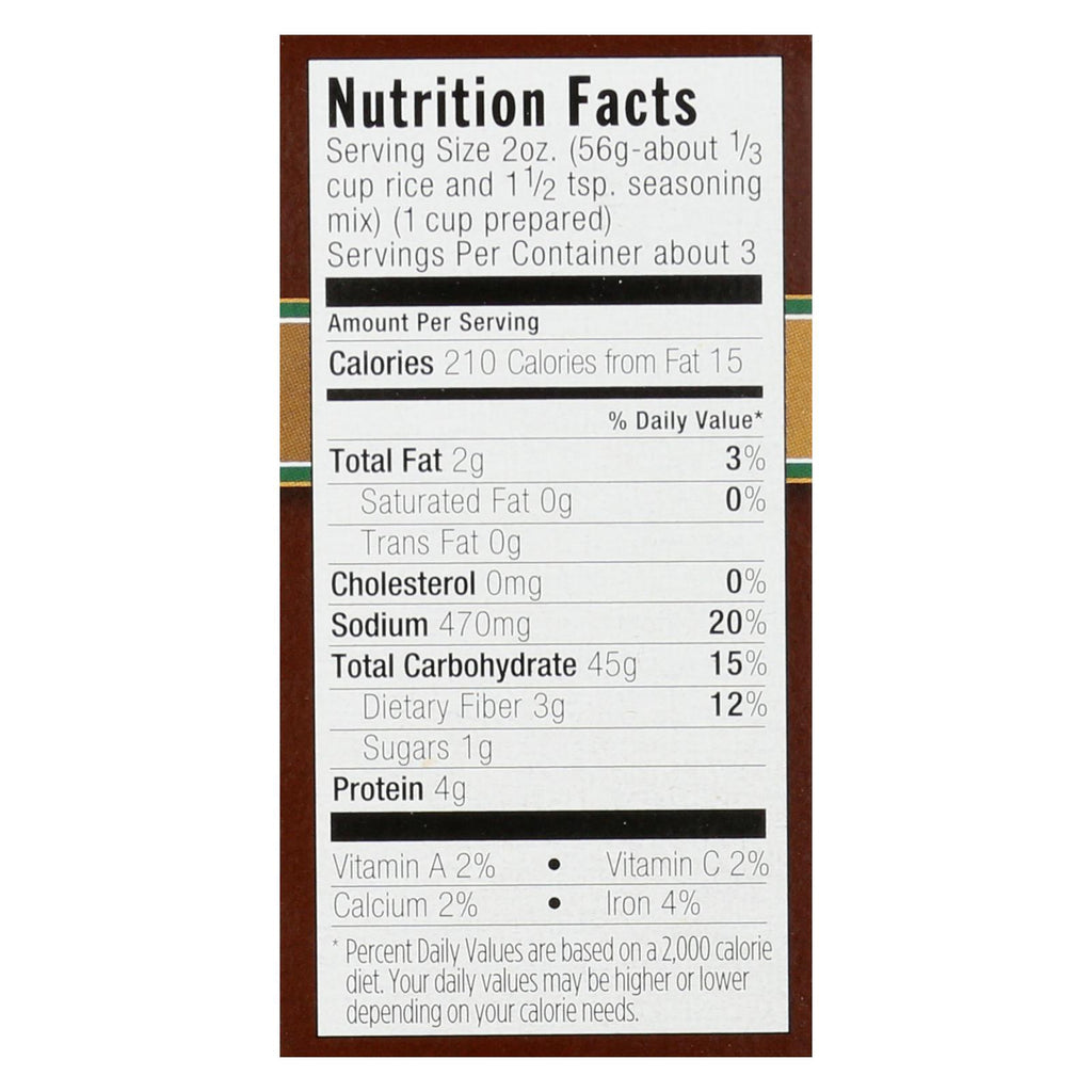 Lundberg Family Farms Organic Whole Grain Yellow Rice - Case Of 6 - 6 Oz. - Lakehouse Foods