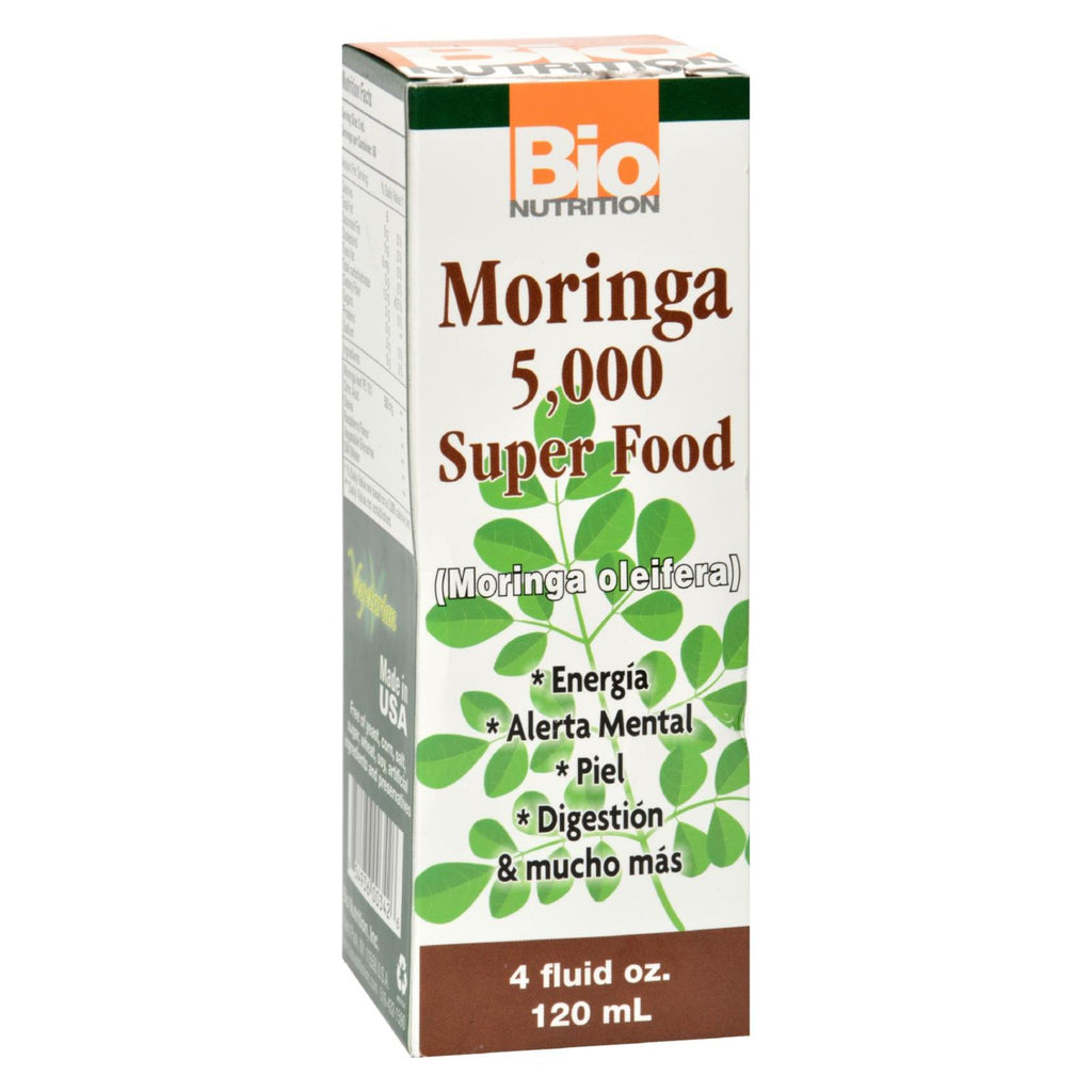 Bio Nutrition - Moringa Super Food - 5000 Mg - 4 Fl Oz - Lakehouse Foods