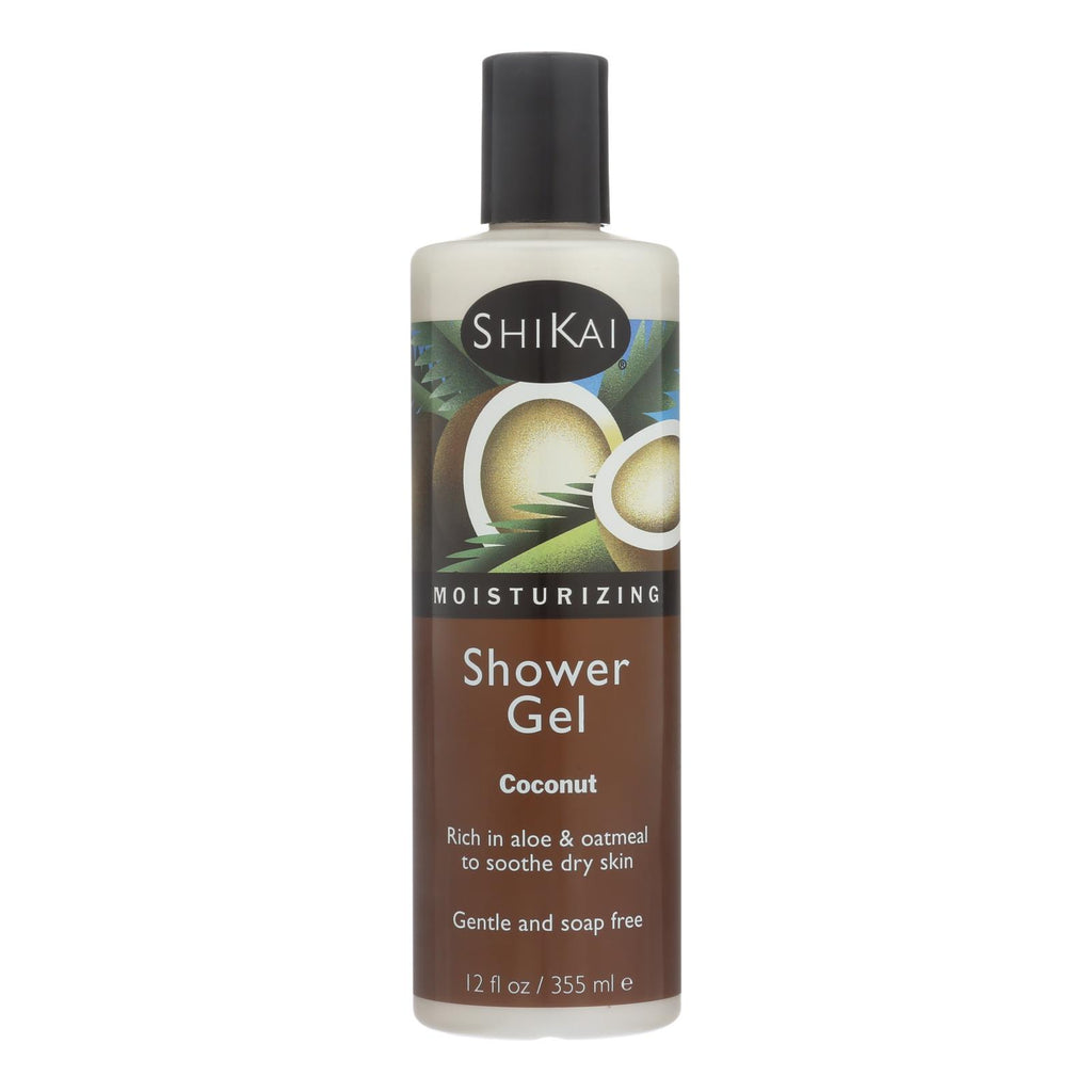 Shikai Products Shower Gel - Coconut - 12 Oz - Lakehouse Foods