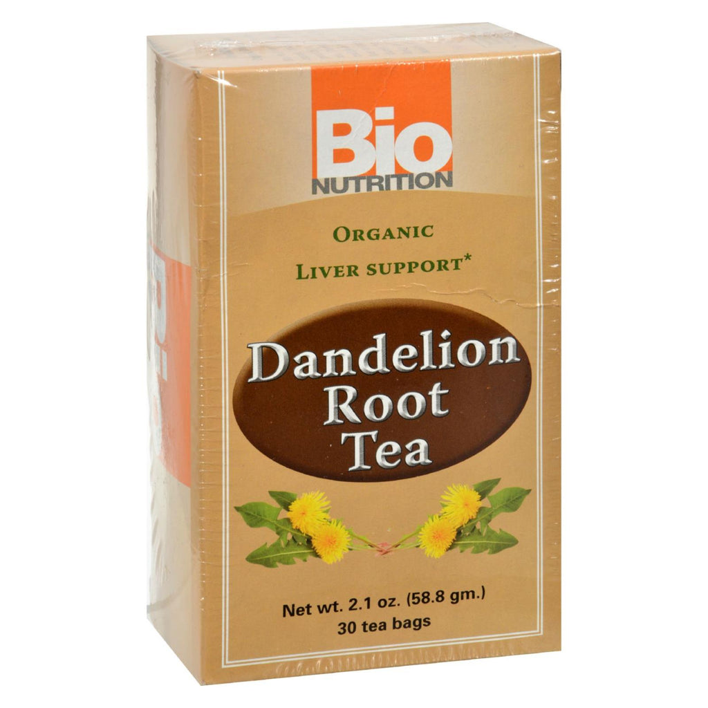 Bio Nutrition - Tea - Dandelion Root - 30 Bags - Lakehouse Foods