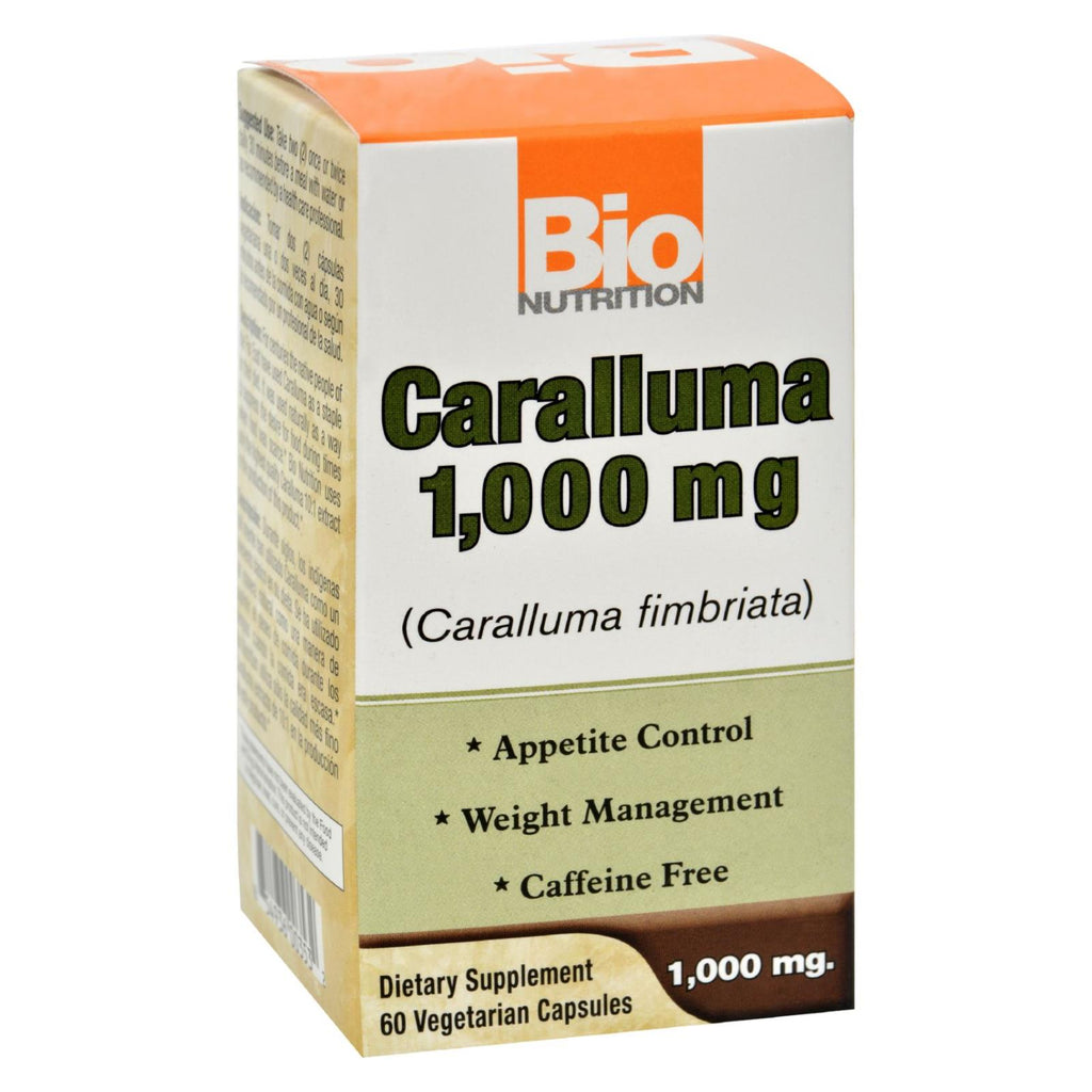 Bio Nutrition - Caralluma - 1000 Mg - 60 Vegetarian Capsules - Lakehouse Foods